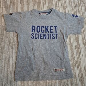 Kids "Rocket Scientist" Gray Tee